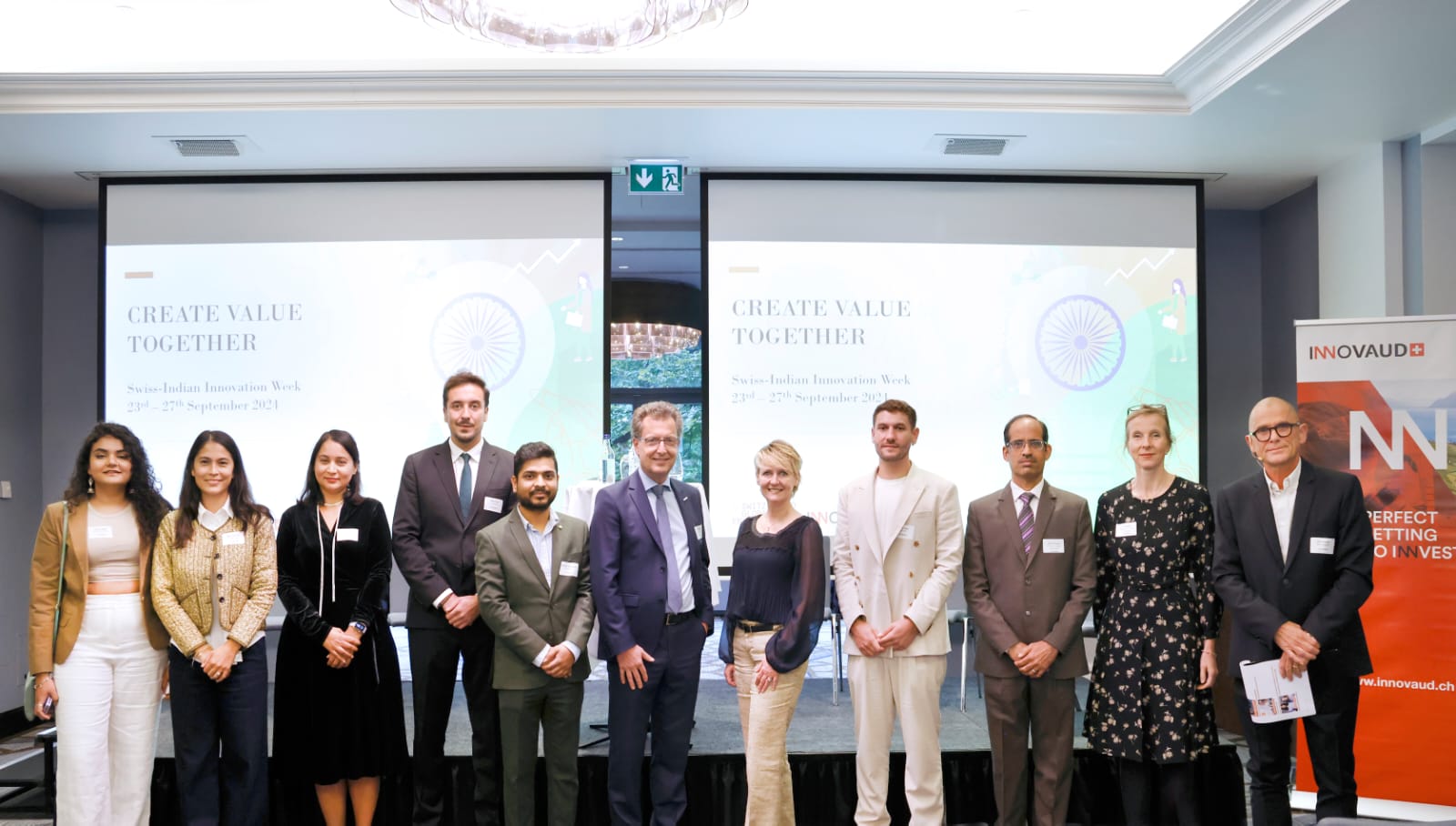 “Swiss-Indian Innovation Week” organized by Innovaud from 23-27 September 2024